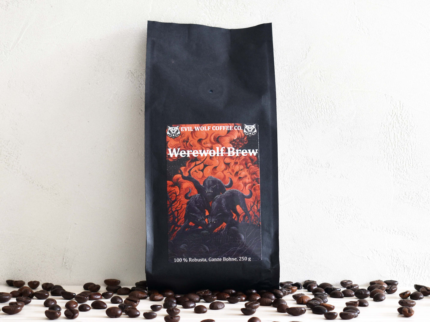 Werewolf Brew - 100% Robusta - Ganze Bohne - 250g