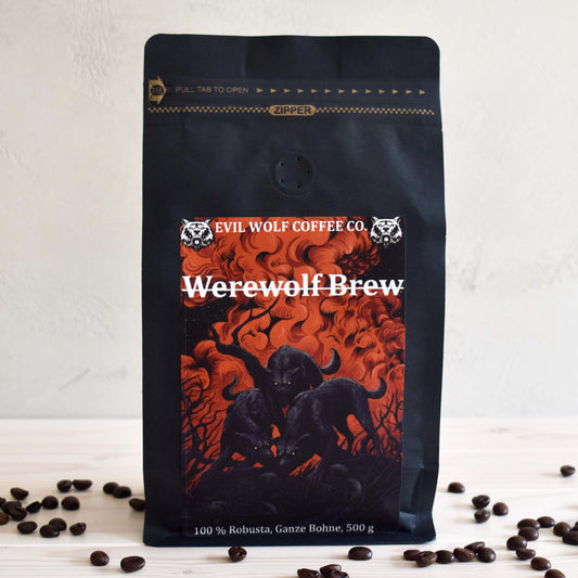 Werewolf Brew -  100% Robusta - Ganze Bohne - 500g