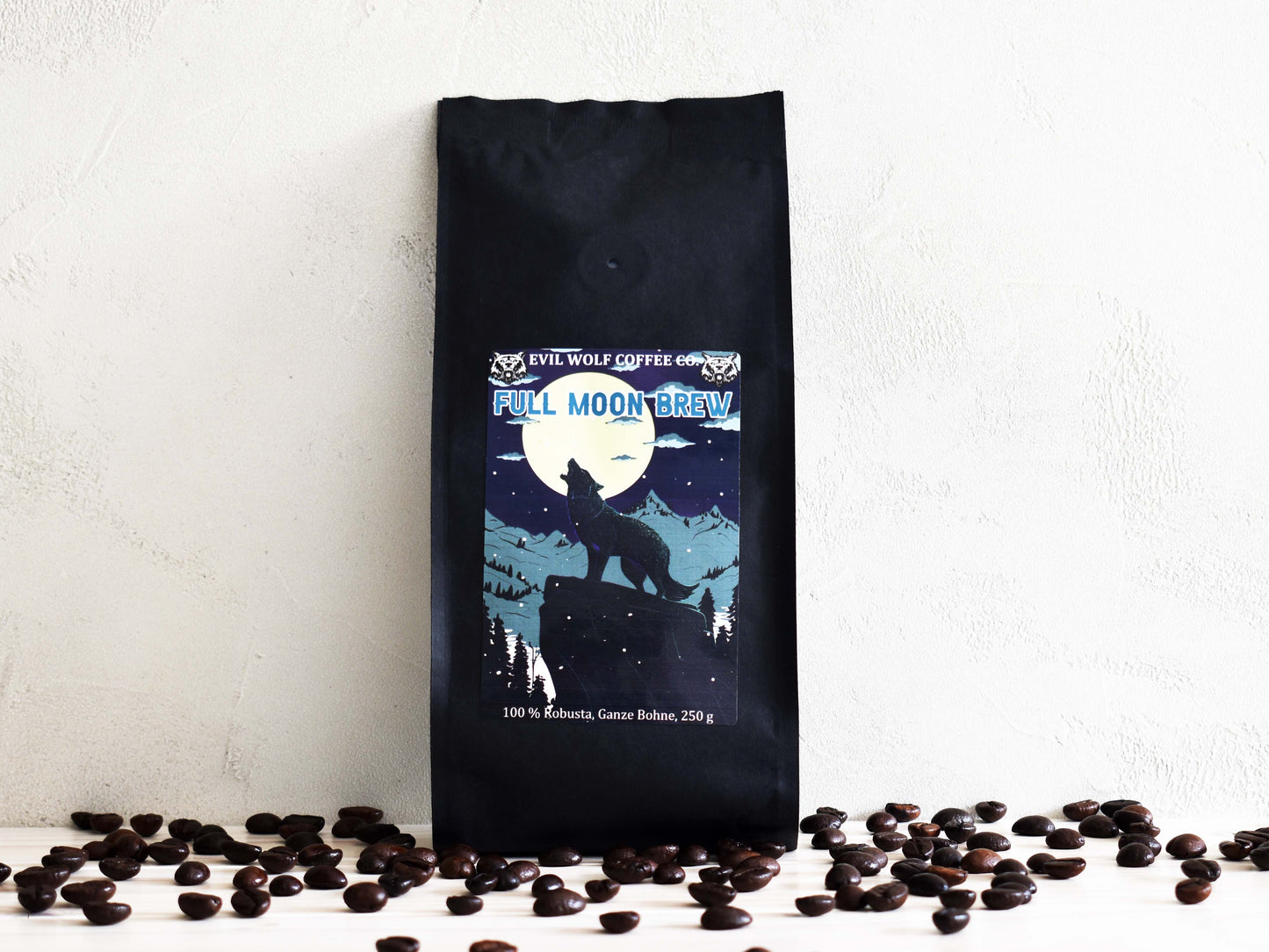 Full Moon Brew - 100% Robusta - Ganze Bohne - 250g